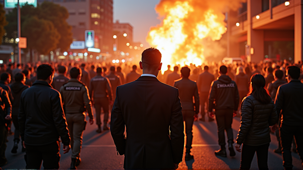 लॉस एंजेल्स के उथल-पुथल में न्यूज़ोम पर ट्रम्प की कड़ी आलोचना: एक जीवंत बहस