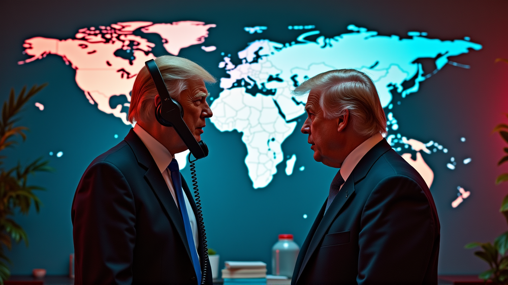 पुतिन और ट्रम्प: मध्य पूर्व और यूक्रेन पर उच्च-स्तरीय वार्ता