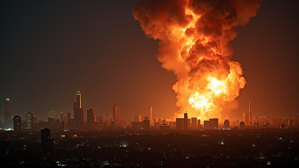 ईरान ने इजरायली शहरों पर हमला करने से तनाव बढ़ा