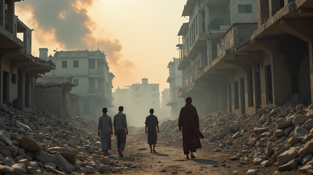 गाज़ा में उथल-पुथल: इजराइली हमलों ने छोड़ी तबाही की लकीर