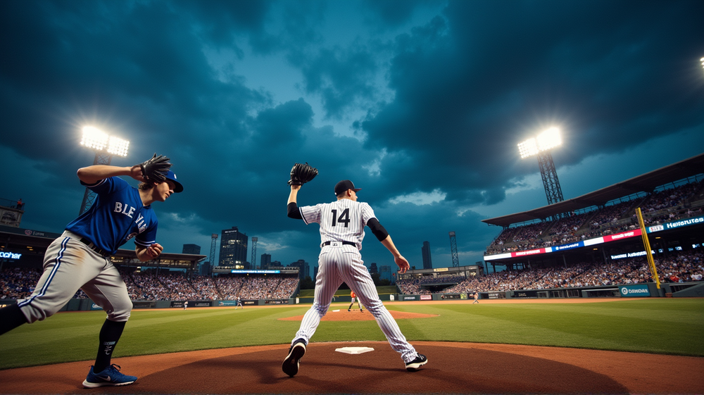 ब्लू जैस की देर से उभरती जीत: यांकीज के खिलाफ रोमांचक 11-9 की विजय