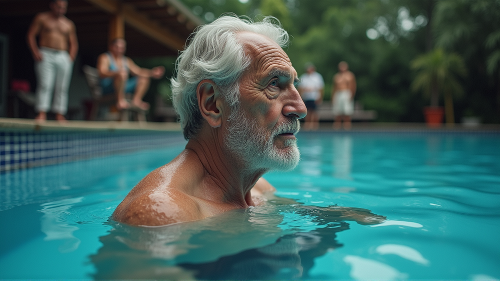 NIT स्विमिंग पूल में दुखद घटना: बुजुर्ग तैराक का अंतिम गोता