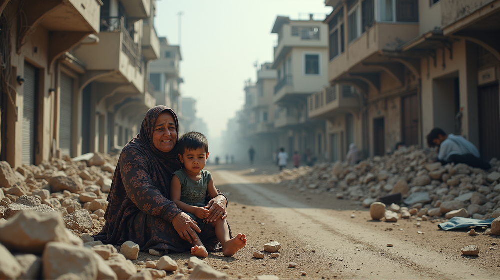 गाज़ा में दुखद हवाई हमले में मासूम बच्चों की मौत: शांति के लिए एक चेतावनी