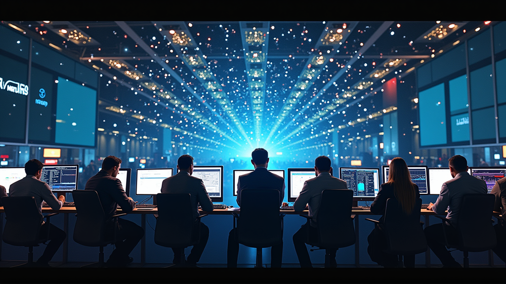 बाज़ार रोलरकोस्टर: तकनीकी लाभ और व्यापार तनाव अमेरिकी शेयरों को खींचते हैं