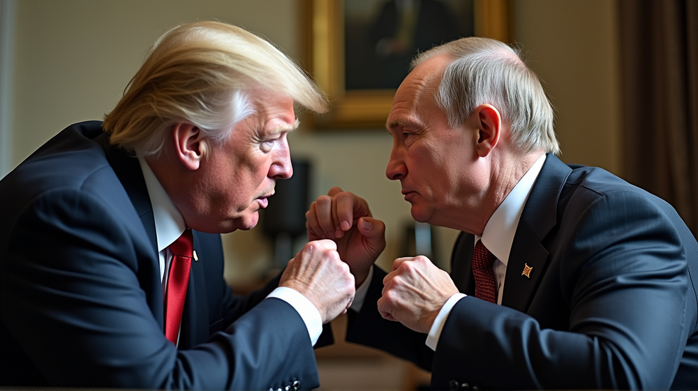 यूक्रेन तनाव के बीच पुतिन ने ट्रंप के 'मास्को पर बम' धमकी को नजरअंदाज किया