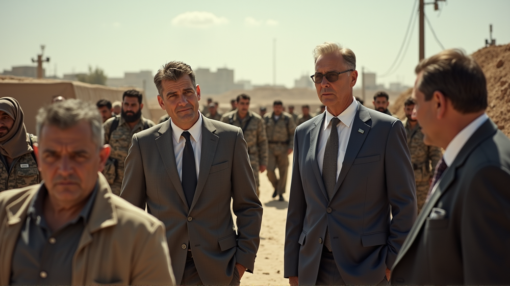 गाज़ा की बिगड़ती स्थिति: विटकॉफ़ और हकाबी मानवीय संकट में कदम रखते हुए