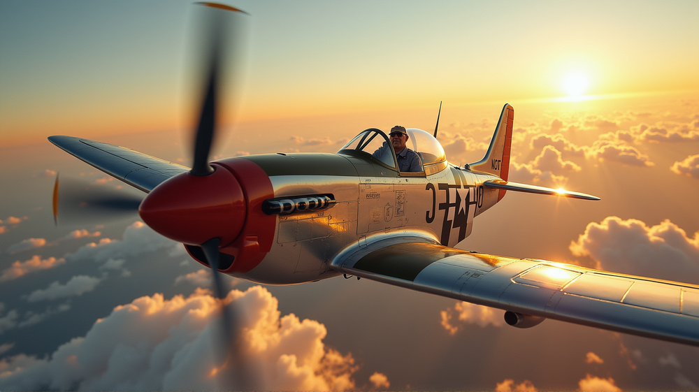WWII पायलट जो पीटरबर्स की रोमांचक आकाश में वापसी
