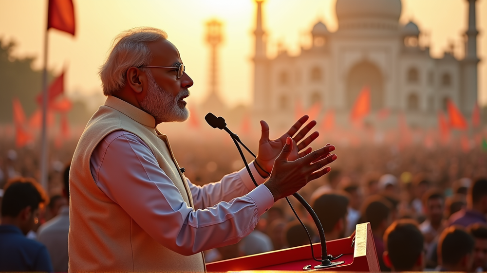 पीएम मोदी का ट्रंप की आलोचना पर जवाब: भारत की वैश्विक उन्नति की दृष्टि