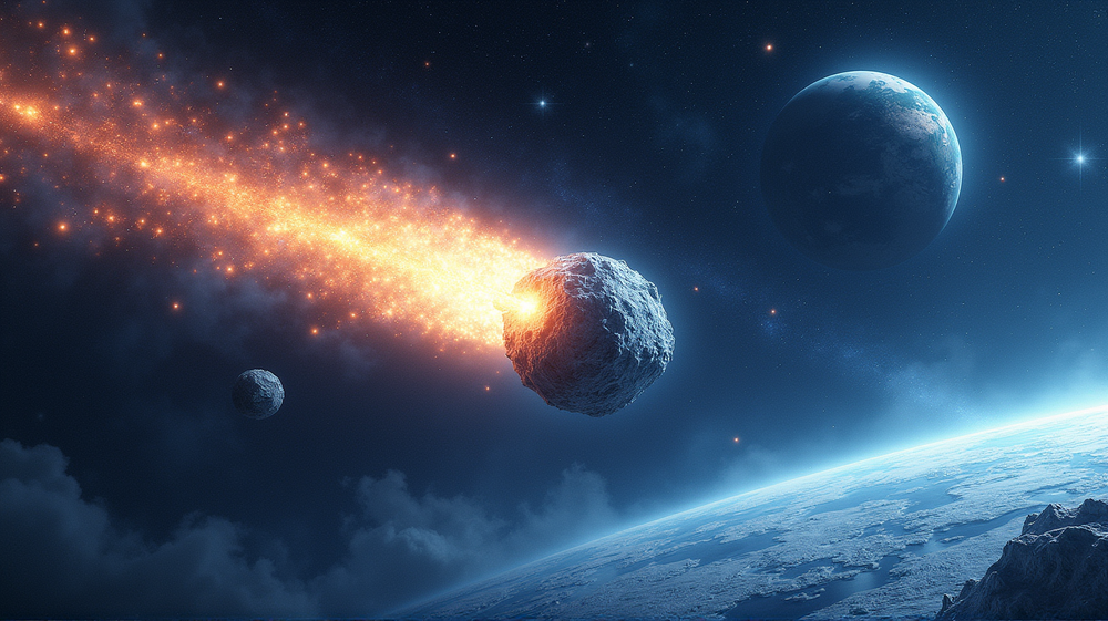 शैतान धूमकेतु: कैसे खगोलीय संदेशवाहक ने पृथ्वी के जलीय परिदृश्य को आकार दिया हो सकता है