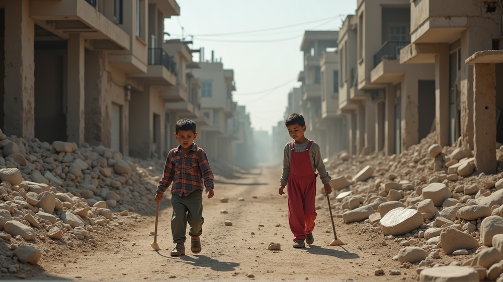 गाजा में मानव निर्मित अकाल: एक दिल दहला देने वाली वास्तविकता