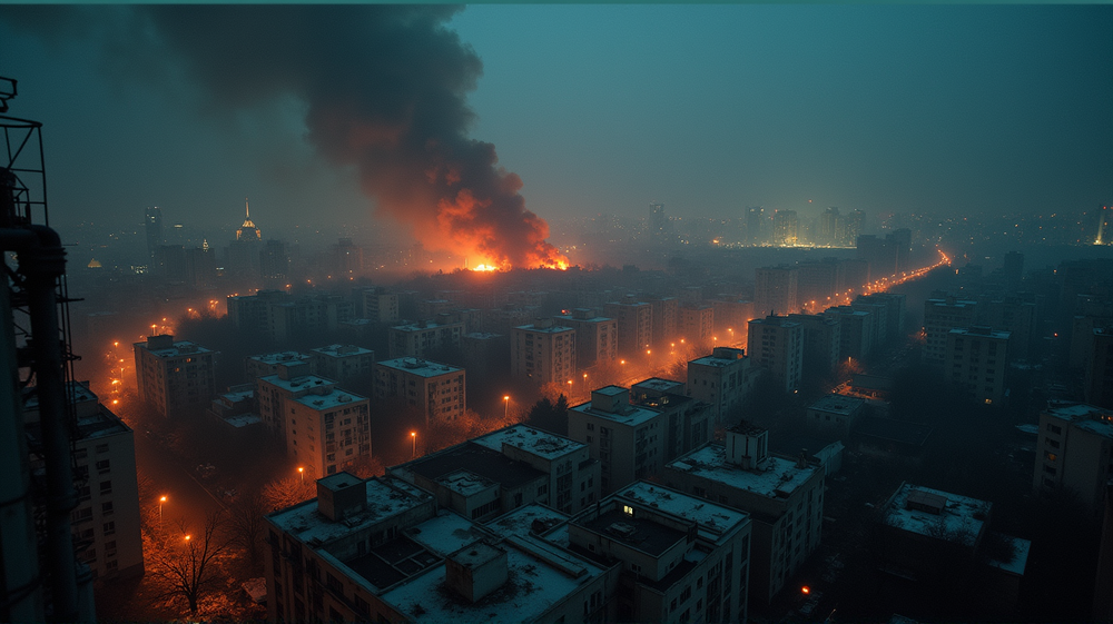 नाटकीय रात्री हमले: रूस ने कीव में ब्रिटिश काउंसिल और ईयू कार्यालयों को निशाना बनाया