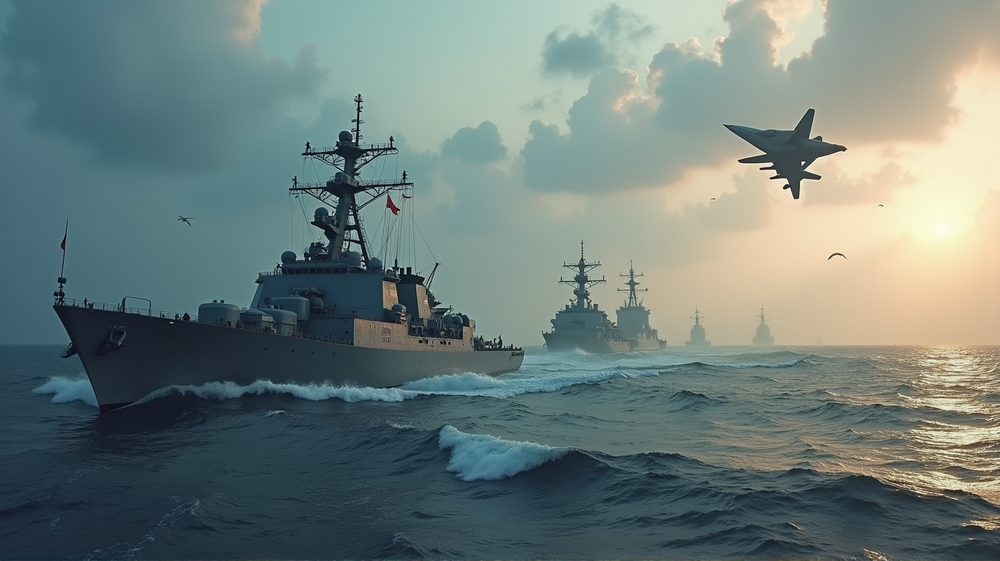 दक्षिण चीन सागर में तनाव बढ़ा: अमेरिकी युद्धपोत चीनी टकरावों के बीच कदम बढ़ाए