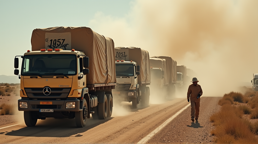 तनाव बढ़े: इजरायली निवासियों ने गाज़ा सहायता काफिले को रोका