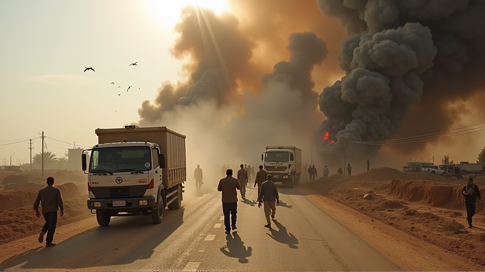 गाज़ा में त्रासदी: सैन्य संघर्ष के बीच 'प्रवासन' की अनुमति