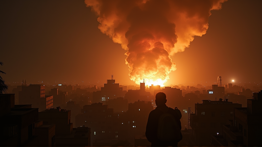 गाज़ा में तीव्र टकराव: भीषण बमबारी के बीच अंतर्राष्ट्रीय सहायता की तत्परता