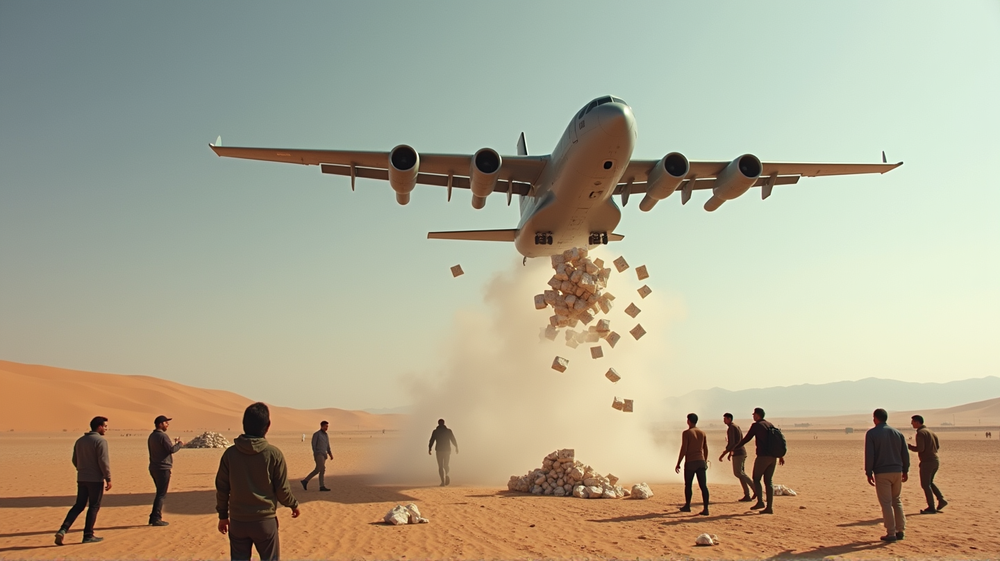 जर्मनी द्वारा गाजा को दी जा रही सहायता की आलोचना: संकट के बीच तात्कालिकता की अपील