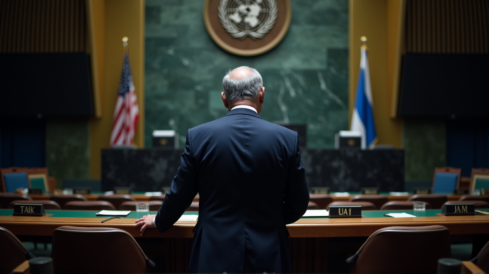 नेतन्याहू के UN संबोधन पर कूटनीतिज्ञों का बहिष्कार: वैश्विक आलोचना का केंद्र