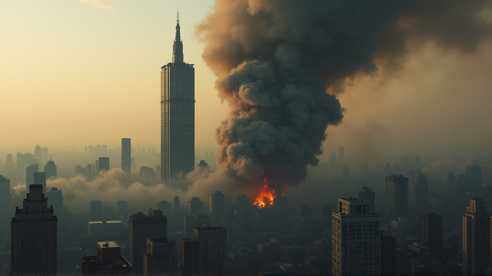 गाज़ा में इज़राइल का तेज़ आक्रमण: युद्ध की गति के बीच गगनचुंबी इमारतों का ध्वंस