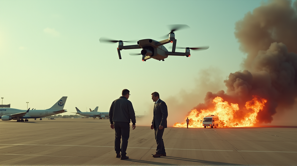 इज़राइल के रामोन हवाई अड्डे पर ड्रोन हमला: उड़ानें फिर से शुरू