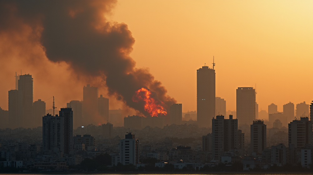 गाज़ा का कोलाहल: इज़राइल के हमले और अकाल से प्रभावित शहर में निकासी