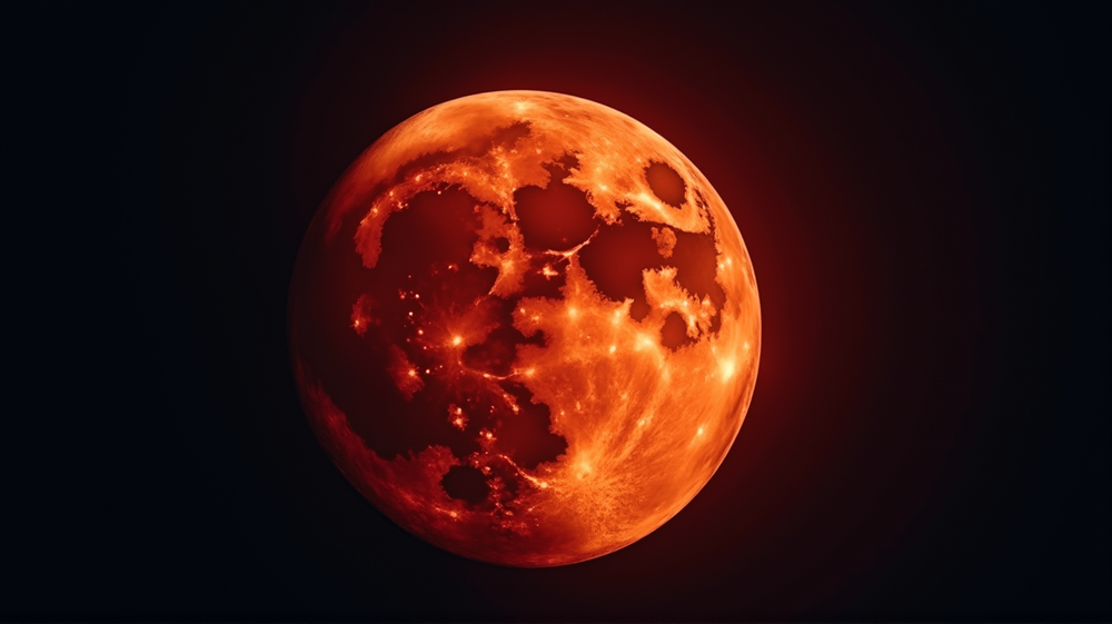 आकाशीय वैभव: रक्त चंद्र ने दुनिया को मोहित कर दिया