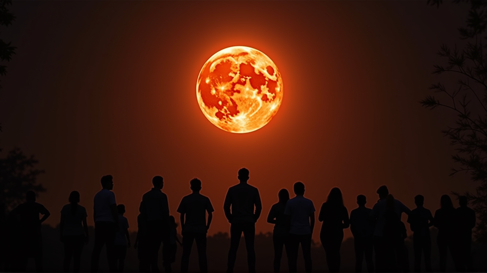 गवाह बनें आसमानी नृत्य के: भारत की चमकदार चंद्रग्रहण का इंतज़ार