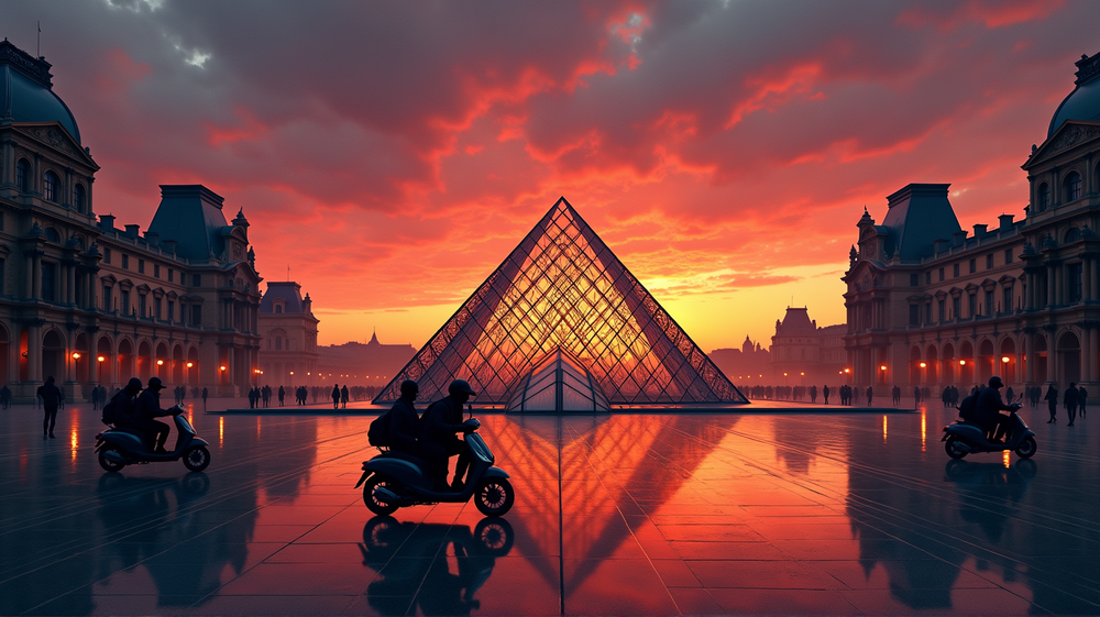 चोरी हुई विरासत: लूव्र डकैती से पेरिस में सन्नाटा