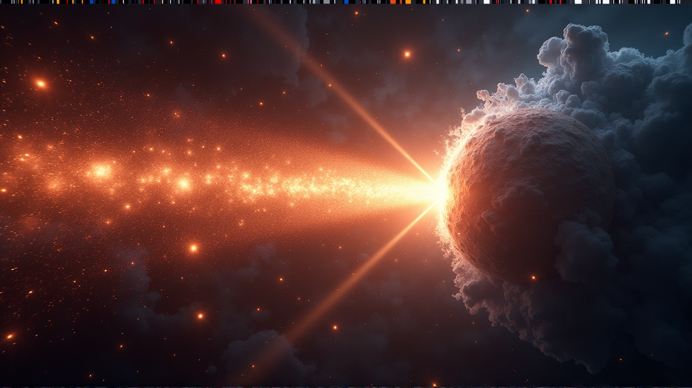 चौंका देने वाली ब्रह्मांडीय दृश्य: इंटरस्टेलर धूमकेतु 3I/ATLAS सूरज की ओर फेंकता जेट