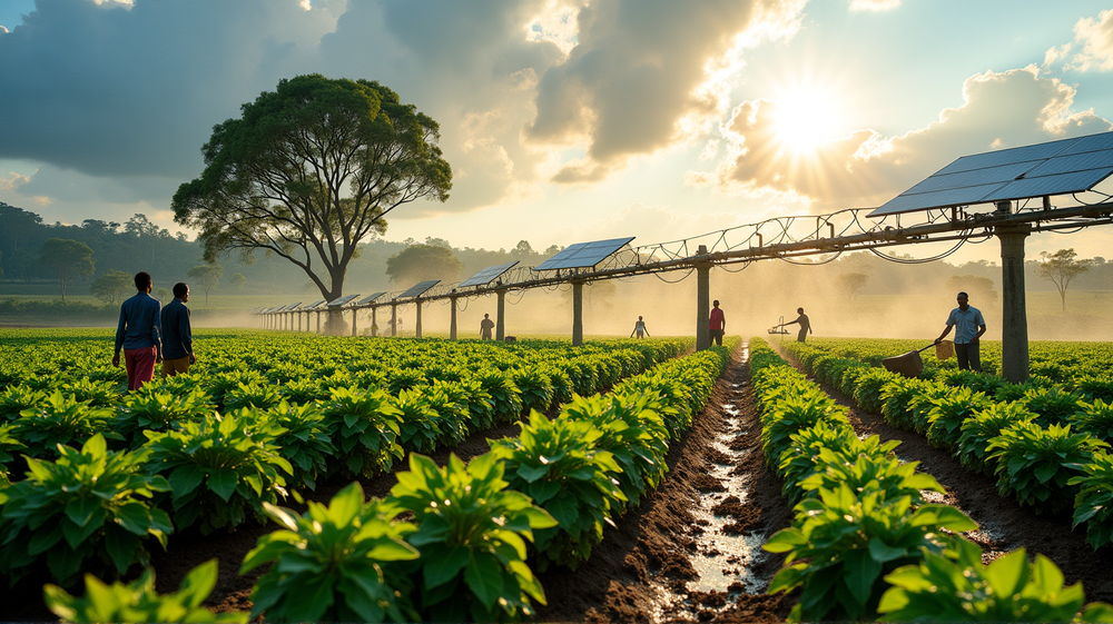 कृषि में क्रांति लाने के लिए केन्या की अभिनव सौर पहल: एक नया सवेरा