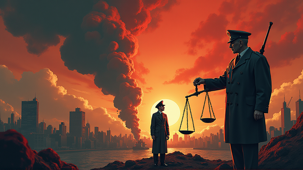 अडिग विरोधाभास: शक्ति और युद्ध अपराधों की कहानी