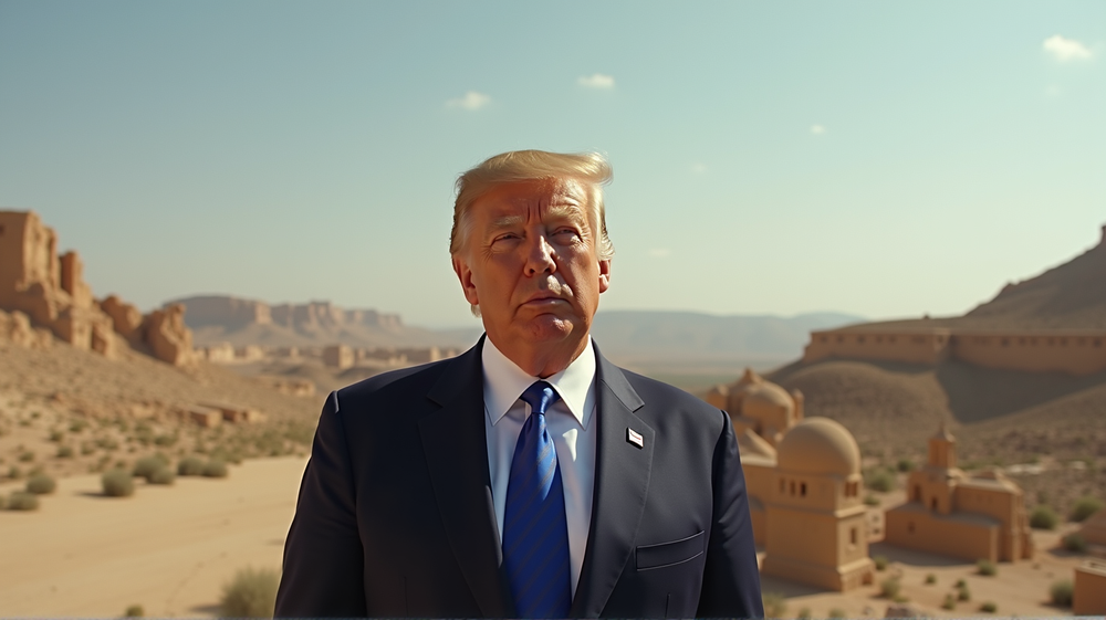 ट्रम्प की साहसी मिडिल ईस्ट यात्रा: शांति की दिशा में एक मार्ग?