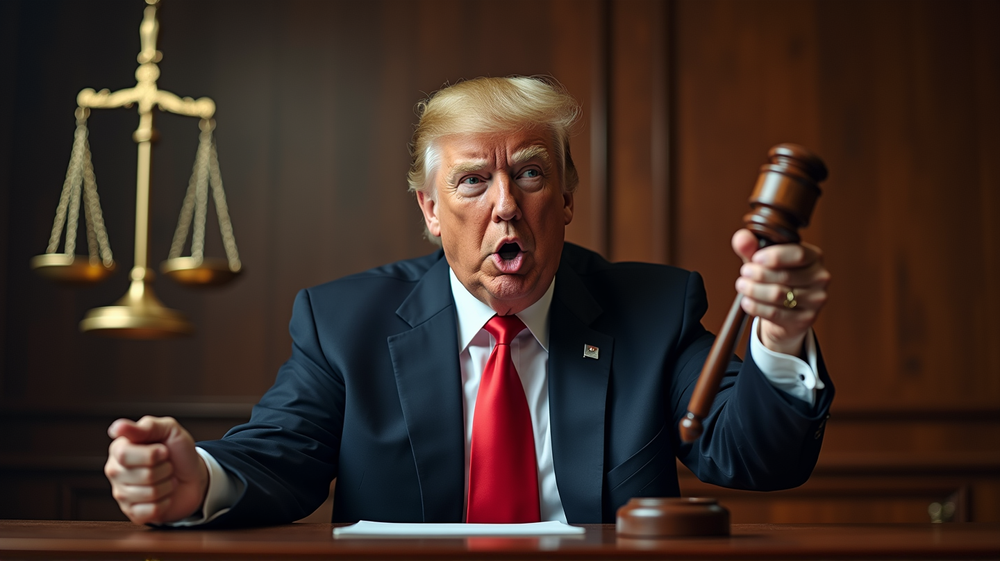 ट्रम्प की $230M की मांग: न्याय विभाग पर ध्यान