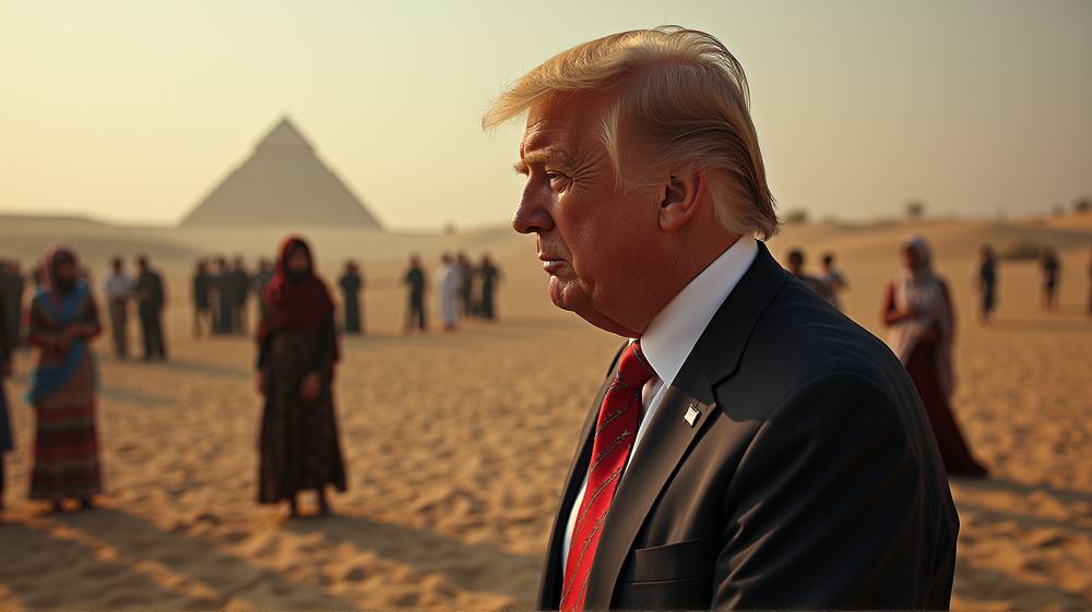 कई आशाओं के बीच ट्रंप की नज़र मिडल ईस्ट यात्रा पर