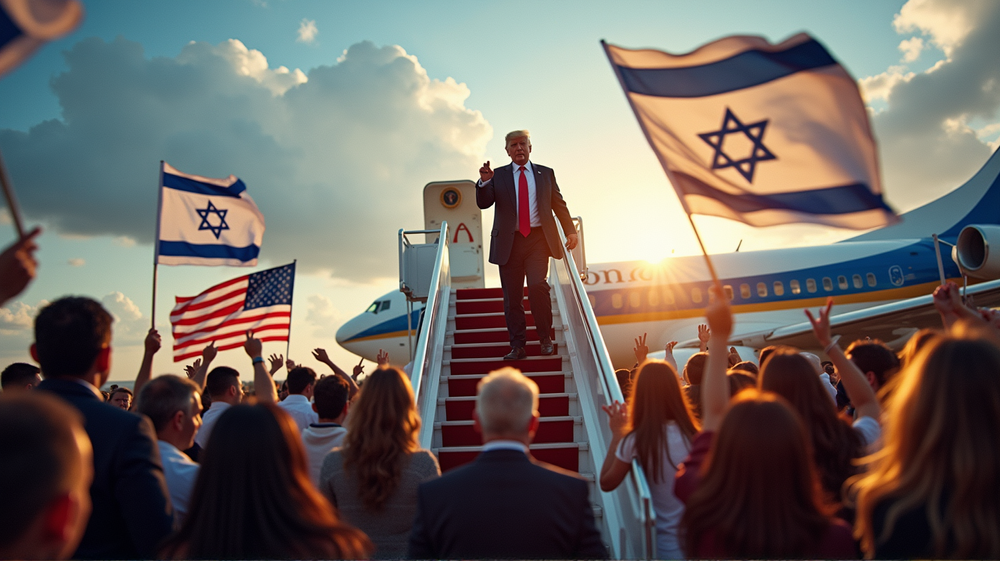 ट्रम्प के शानदार इज़राइल दौरे पर बंधकों की ऐतिहासिक रिहाई के बीच विजय