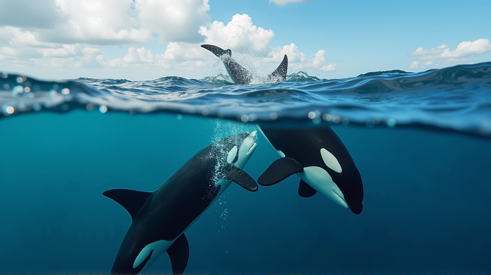 ऑर्कास ने समुद्र को मात दी: शार्क को उनकी ही खेल में हराया