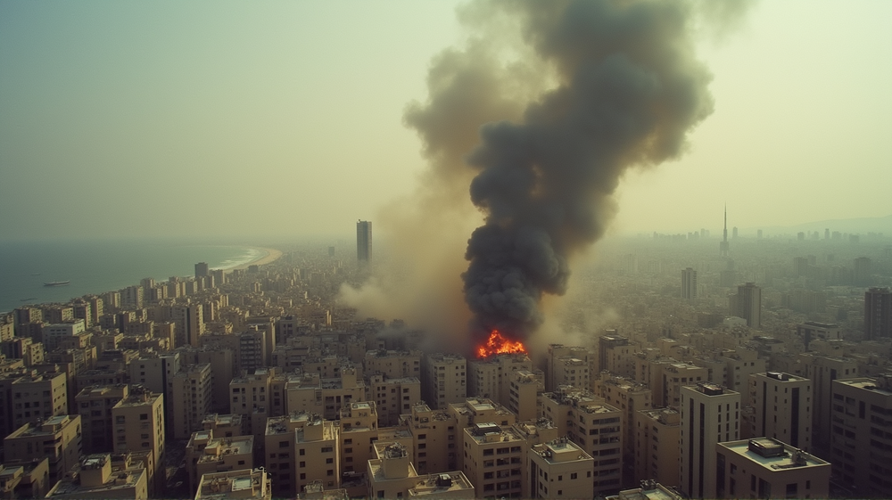 बेरूत में हमला: हिज़बुल्लाह पर निशाना साधते हुए इज़राइल की पहली हवाई हमले की कार्रवाई