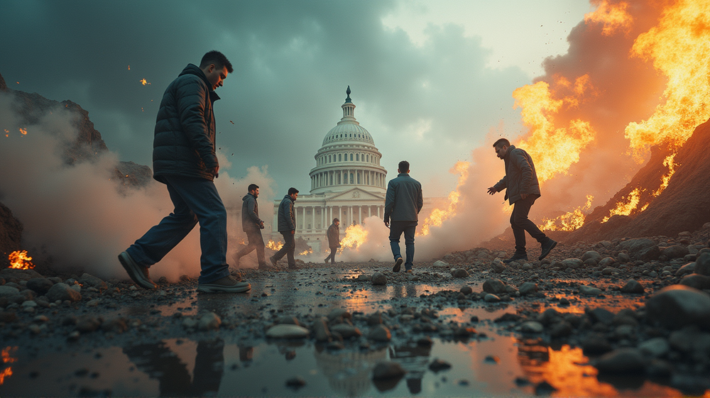 उथल-पुथल भरे समय: विवादों के बीच ट्रंप की रेटिंग में भारी गिरावट