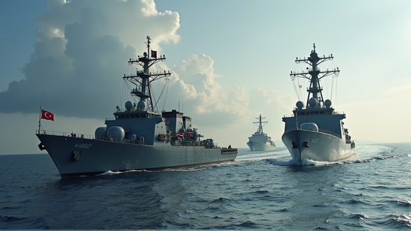 ऐतिहासिक पुनरुद्धार: मध्य पूर्व तनावों के बीच मिस्र और तुर्किये ने 'मित्रता समुद्र' नौसैनिक