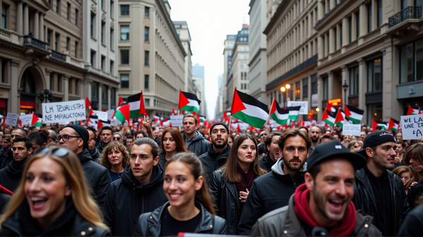 इज़राइल की अडिग सैन्य शक्ति गाज़ा के लिए वैश्विक एकजुटता से मिली