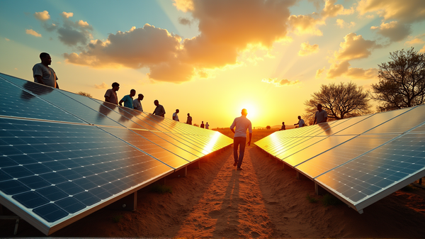 क्या अफ्रीका की सोलर बूम एक वैश्विक हरित क्रांति को जन्म दे सकती है?