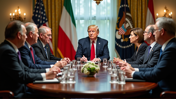 ट्रम्प ने गाज़ा वार्ता में महत्वपूर्ण प्रगति की संभावना के लिए नई टीम भेजी