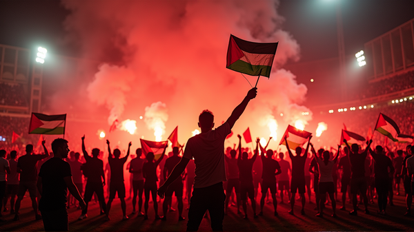 नॉर्वे बनाम इजराइल में तनाव: प्रदर्शनकारियों ने वर्ल्ड कप माहौल को और गहन किया