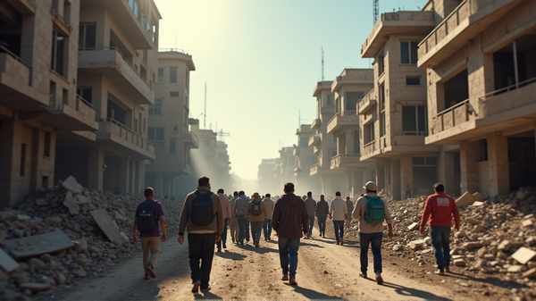 दिल दहला देने वाली वापसी: गाजा युद्धविराम के बीच फिलिस्तीनियों को विनाश का सामना
