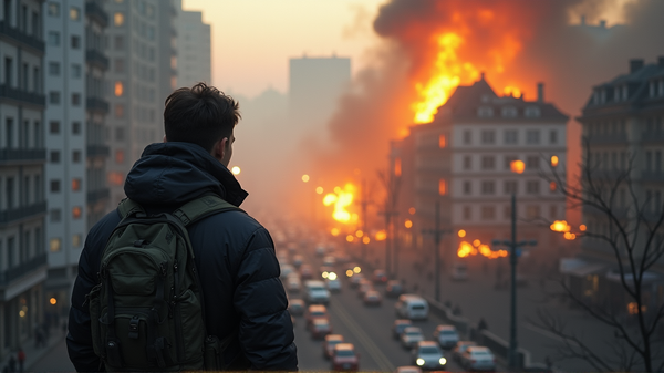 कीव पर दर्दनाक हमला: जेलेंस्की का आक्रोश और निंदा